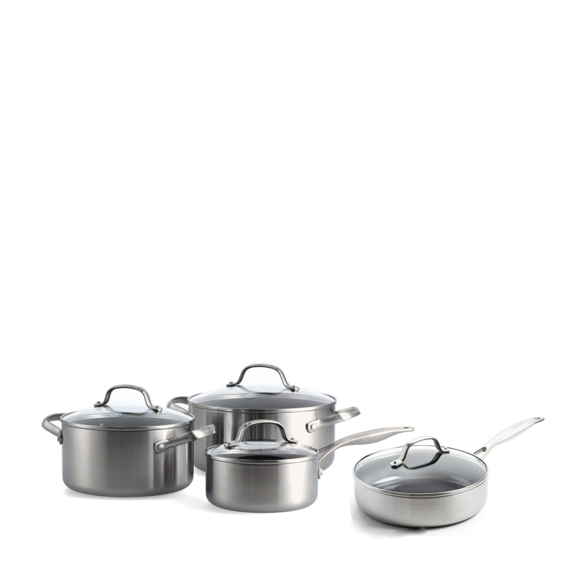 Greenpan Geneva 3 PLY 8 Parça Tencere Seti 4895156692485