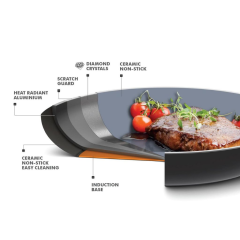 Greenpan Cambridge Grill Tava 28.6 cm 4895156638988
