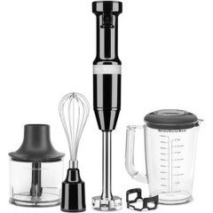 KitchenAid Aksesuarlı El Blenderi 5KHBV83 - Onyx Black