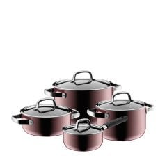 WMF Fusiontec Tencere Seti 4 Parça Pembe Kuartz