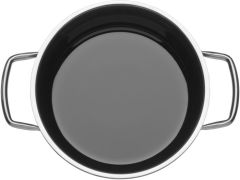 WMF Fusiontec Tencere Seti 4 Parça Siyah