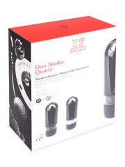 Peugeot Alaska Quartz Karabiber ve Tuz Değirmeni ST Pilli 17 cm