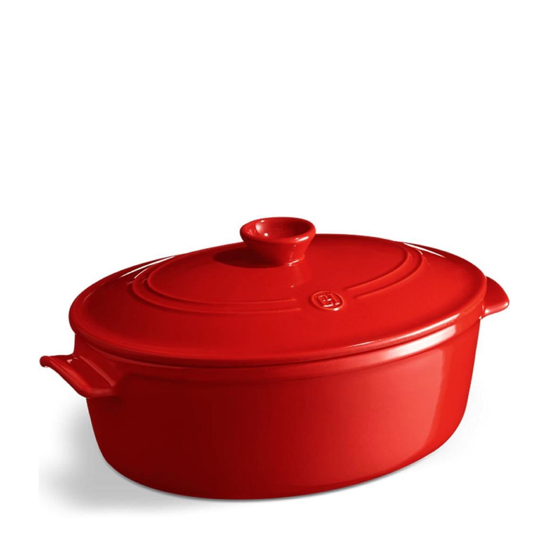 Emile Henry EH344560 Ateşe Dayanıklı Oval Tencere 32 cm