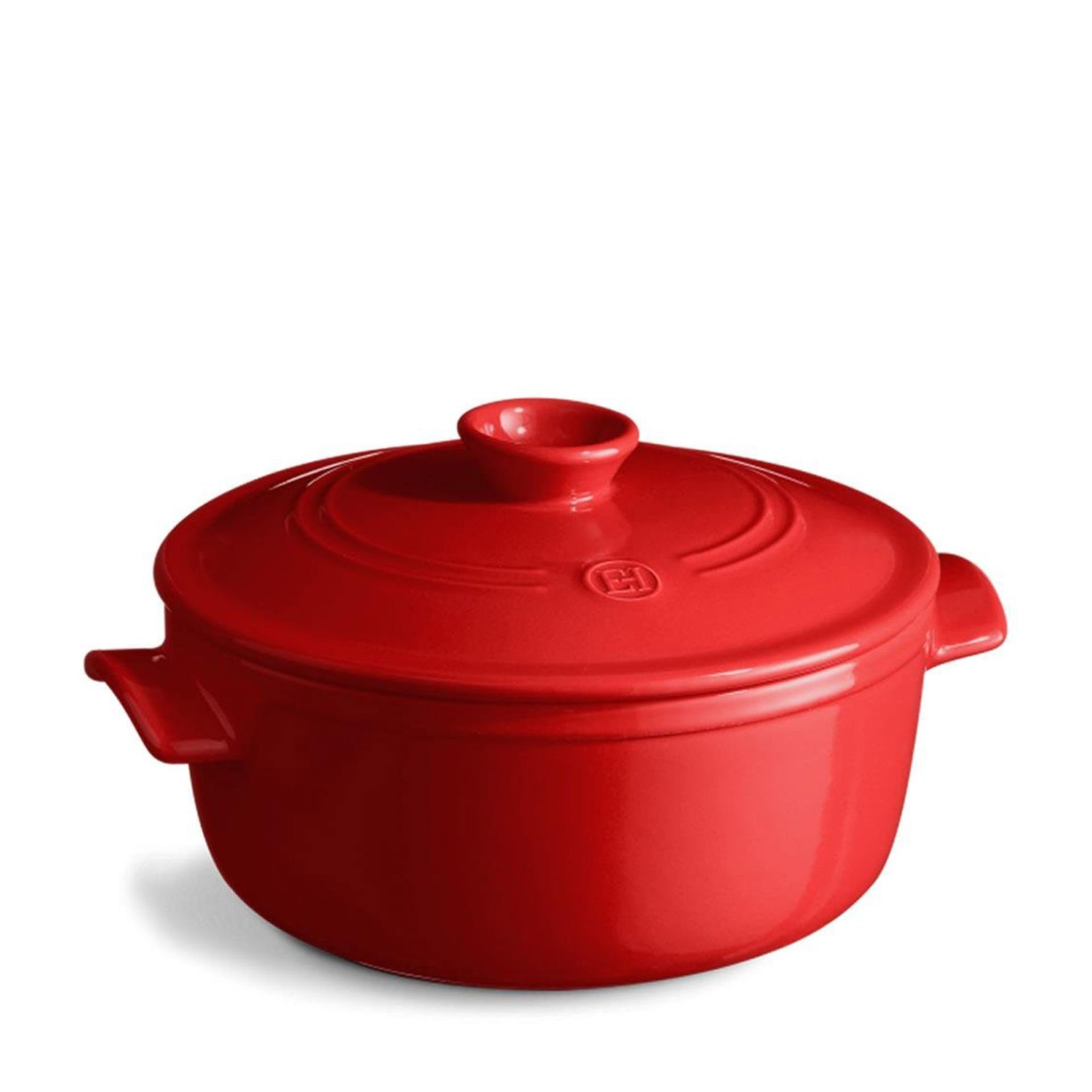 Emile Henry Ateşe Dayanıklı Yuvarlak Seramik Tencere (27 cm. / 4 Litre)