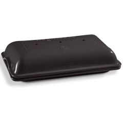 Emile Henry Baget Ekmek/Fırın Kabı Dikdörtgen  39.5 x 23 cm Antrasit