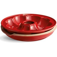 Emile Henry Seramik Yuvarlak Ekmek Fırın Kabı (30,5x30,5x10 / 1,9 Litre)