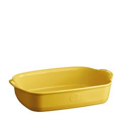 Emile Henry Fırın Kabı Dikdörtgen 30 x 19 cm Mat Sarı/Provence Yellow