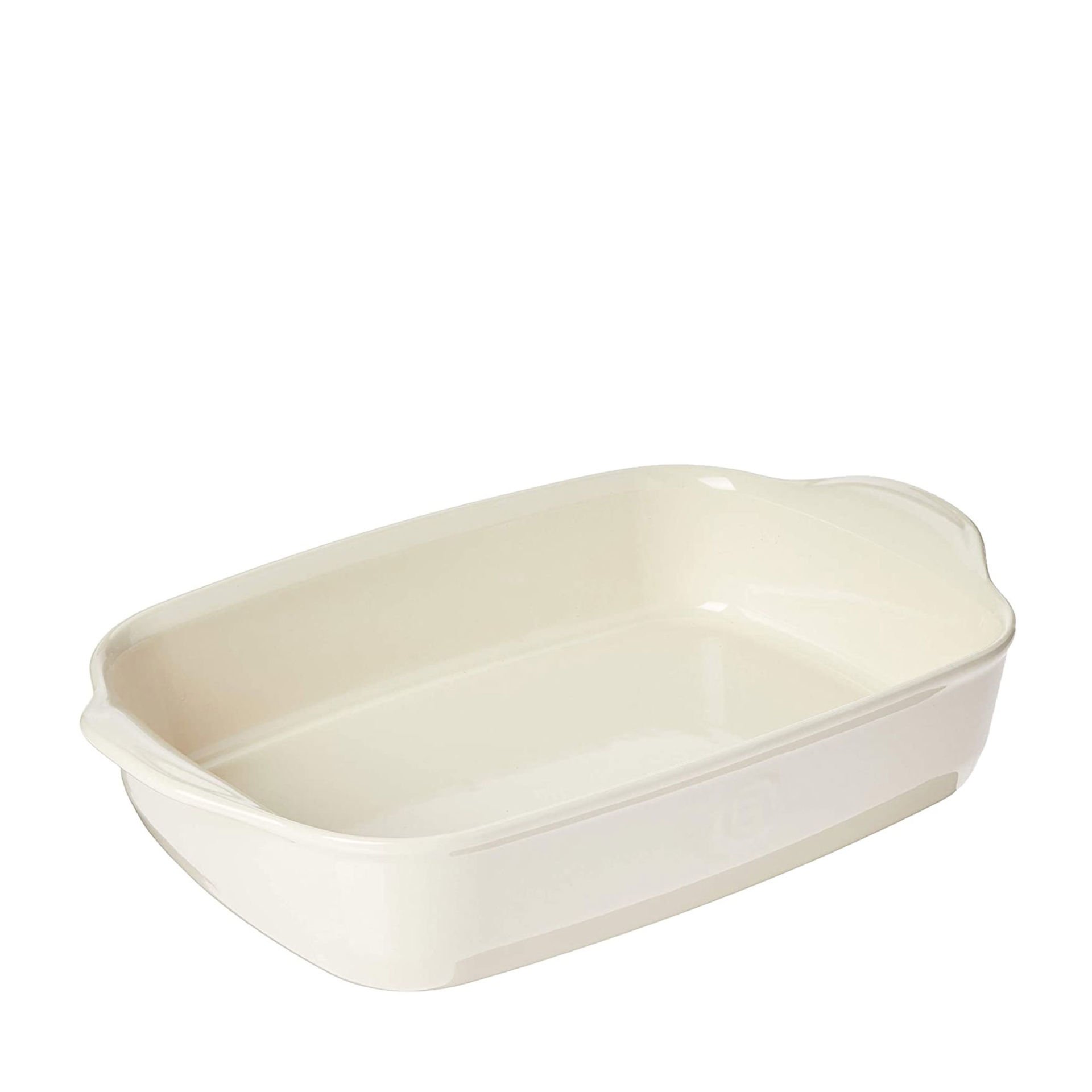 Emile Henry Fırın Kabı Dikdörtgen 36 x 23 cm Ekru/Clay