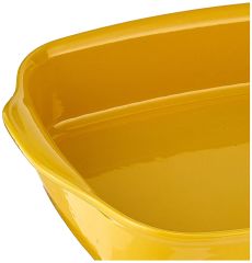 Emile Henry Fırın Kabı Dikdörtgen 42 x 28 cm Sarı/Provence Yellow