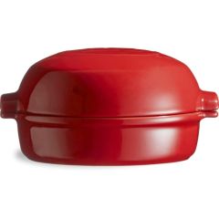 Emile Henry Seramik Peynir Eritme Fırın Kabı (19,5x17,5x4,5 / 0,55 Litre)