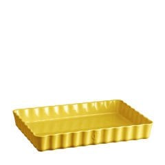 Emile Henry Tart Börek Fırın Kabı 33 x 24 cm Mat Sarı/Provence Yellow
