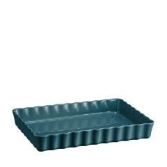 Emile Henry Tart Börek Fırın Kabı 33 x 24 cm Mavi/Blue Flame