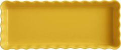 Emile Henry Tart Börek Fırın Kabı 36,5 x 15 cm Mat Sarı/Provence Yellow)