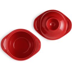 Emile Henry Yumurta/Fırın Kabı Yumurta 11 cm Burgundy