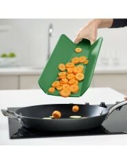 Joseph Joseph Chop2Pot™ Küçük Katlanır Kesme Tahtası - Kırmızı