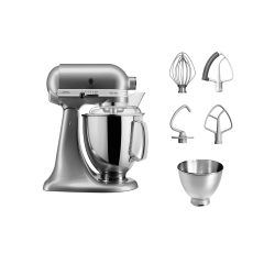 KitchenAid Artisan 4,8 L Stand Mikser 5KSM175PS Contour Silver-ECU