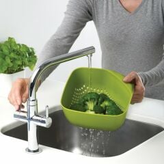 Joseph Joseph Dikdörtgen Kevgir - Yeşil