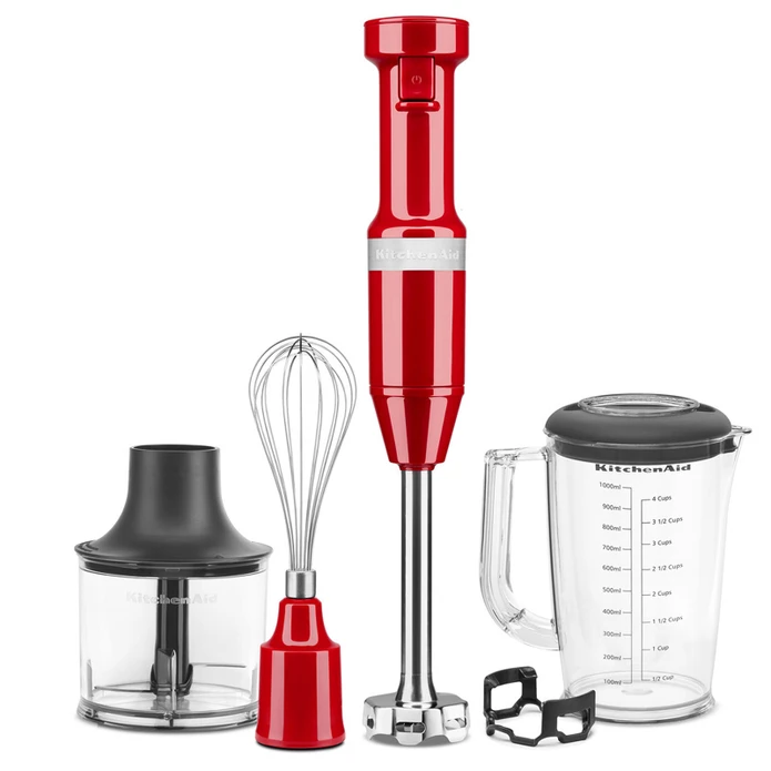 KitchenAid Aksesuarlı El Blenderı 5KHBV83 - Empire Red