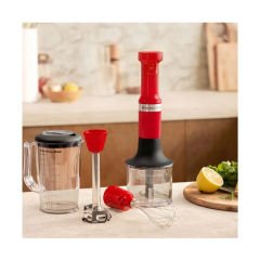 KitchenAid Aksesuarlı El Blenderı 5KHBV83 - Empire Red