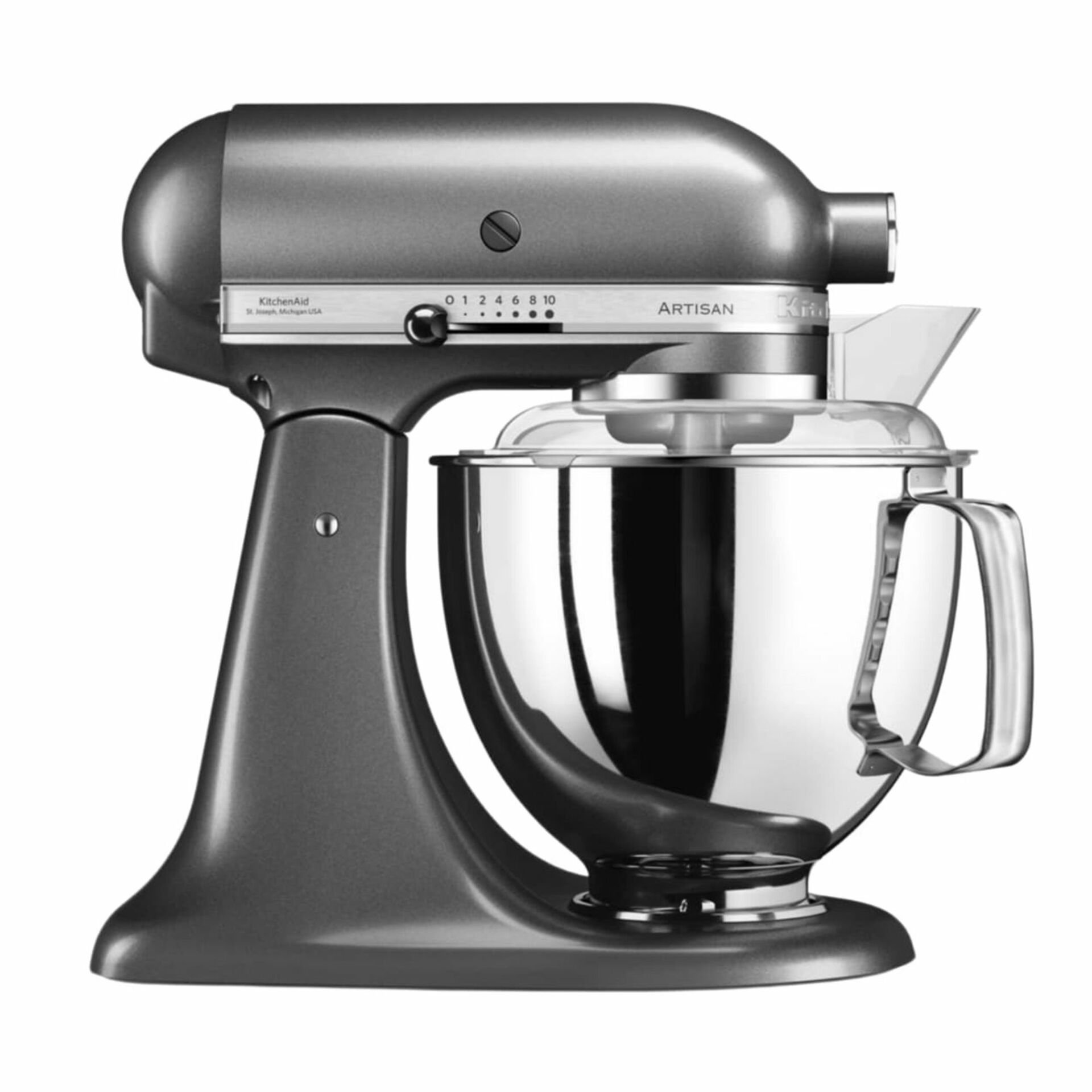 KitchenAid 5KSM175PSEMS Artisan 4,8 litre Stand Mikser Medallion Silver