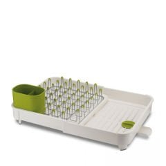 Joseph Joseph Extend™ Genişletilebilir Bulaşıklık - Beyaz/Yeşil