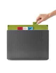 Joseph Joseph Index™ Büyük Kesme Tahtası Seti - Grafit
