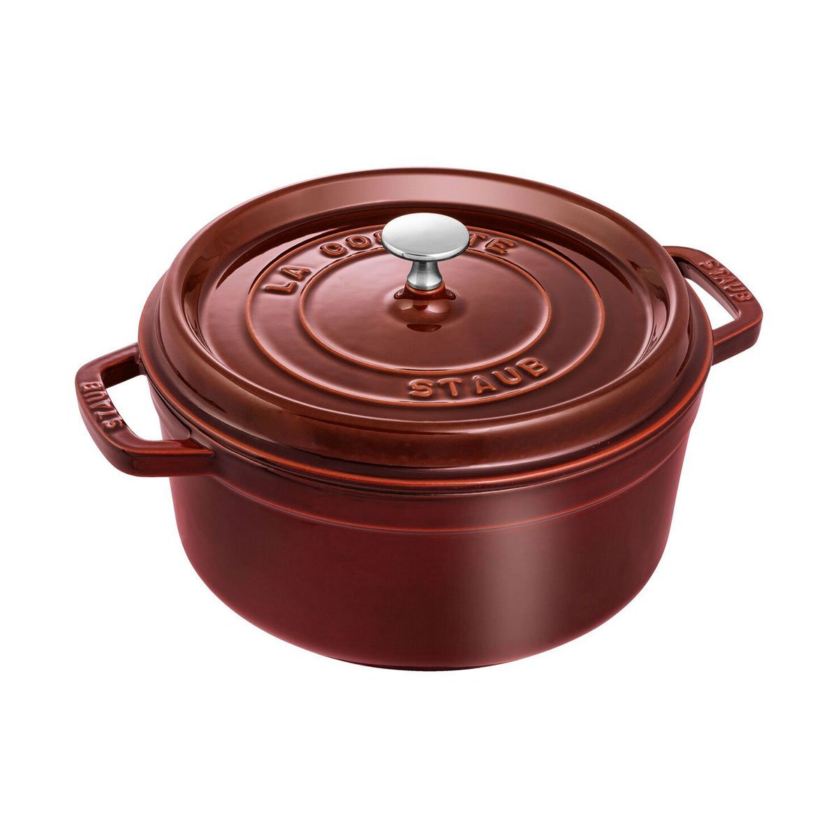 Staub Döküm Tencere 24cm - Bordo
