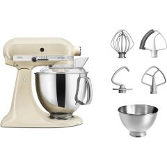 KitchenAid Artisan 4,8 L Stand Mikser 5KSM175PS Almond Cream-EAC