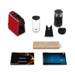 Nespresso C35 Essenza Mini Red Bundle