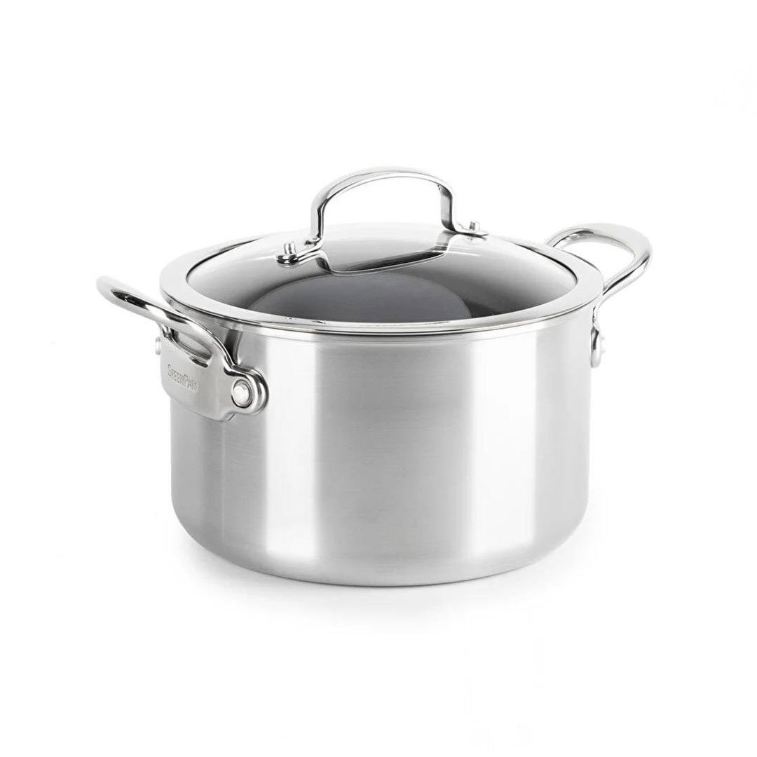 GreenPan Barcelona Evershine Derin Tencere 3PLY 20cm