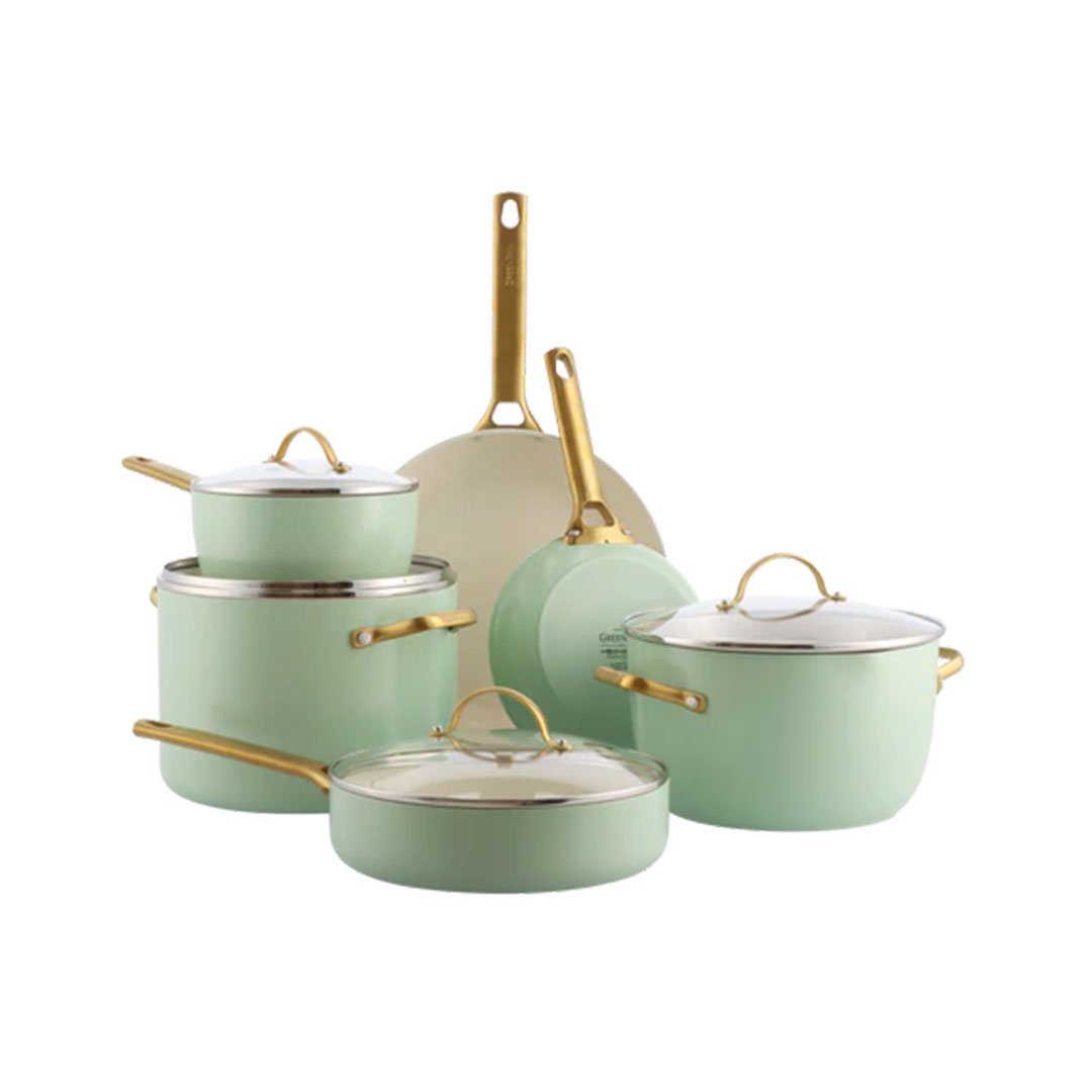 GreenPan Padova Mint 10 Parça Tencere Seti