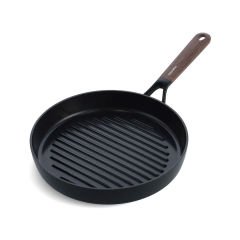 GreenPan Eco Smartshape Meşe Sap Görünümlü Grill Tava Yuvarlak 28cm