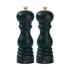 Peugeot Paris Tuz Karabiber Değirmeni 2 li Set Siyah