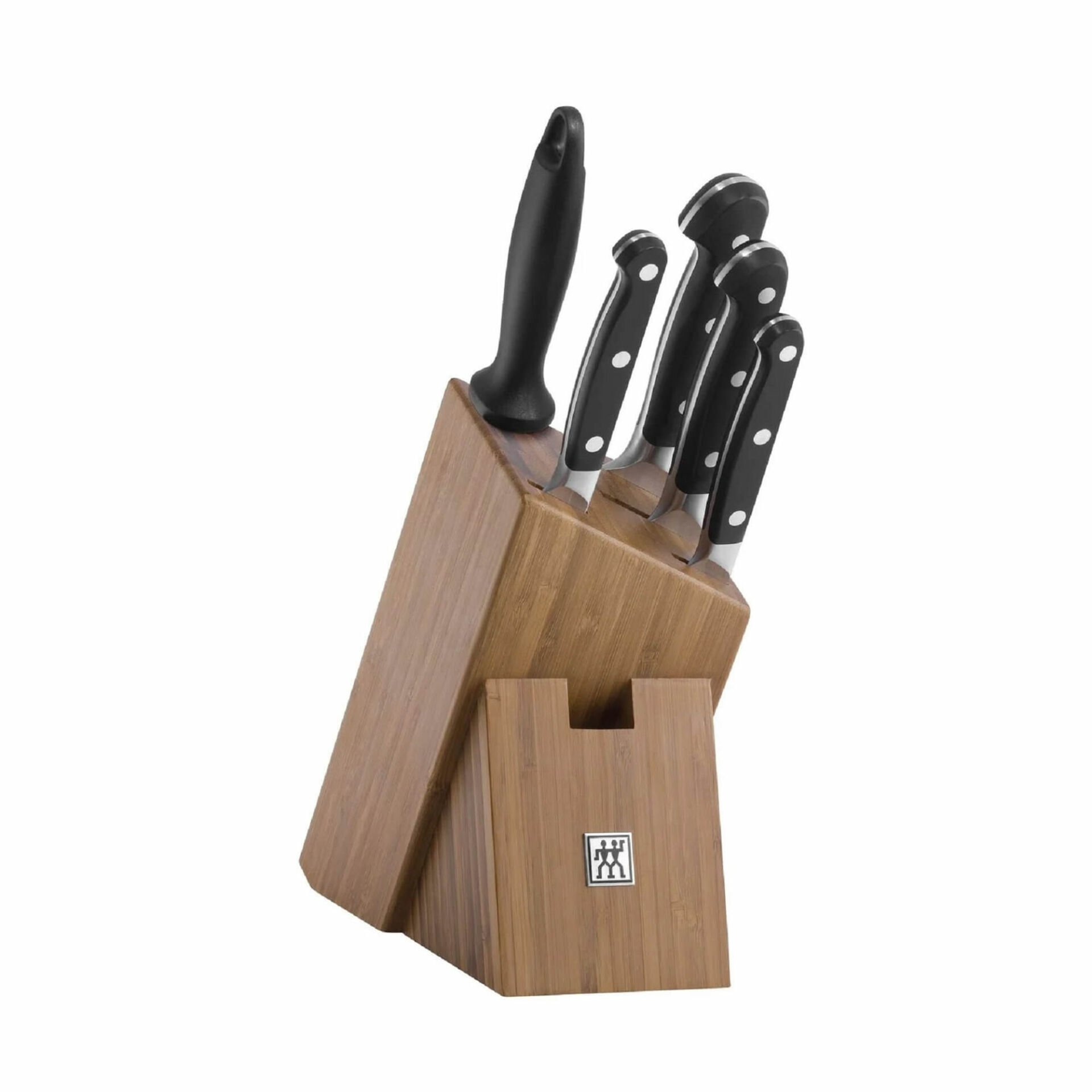 Zwilling Blok Bıçak Seti, 6 Parça Bambu