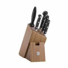 Zwilling Blok Bıçak Seti, 6 Parça Bambu