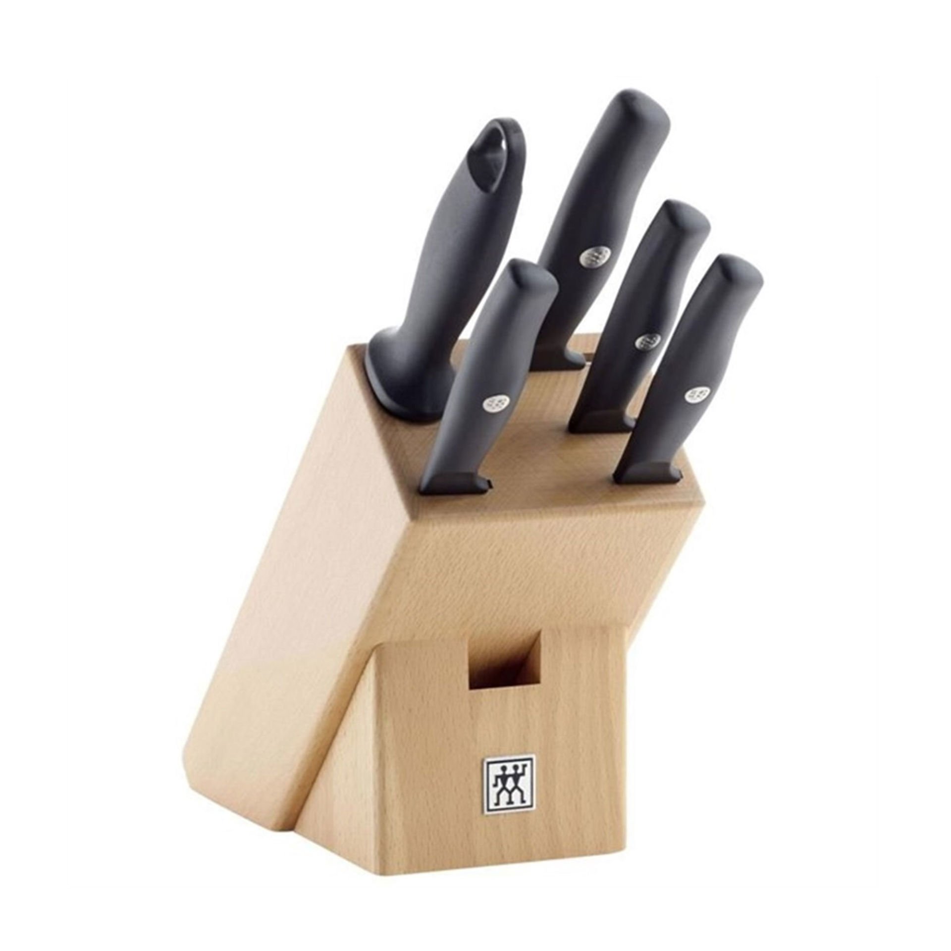 Zwilling Blok Bıçak Seti, 6 Parça Sentetik Doğal