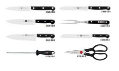 Zwilling Blok Bıçak Seti Pro 9 Parça Doğal Ahşap- Twin Gourmet