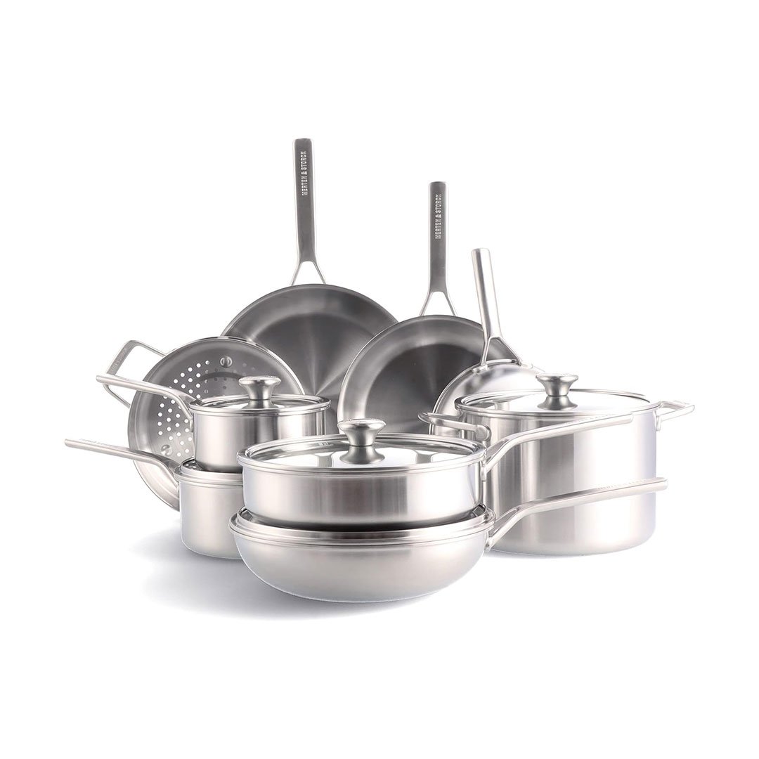 Merten & Storck 14 Parça Çelik Pişirme Seti