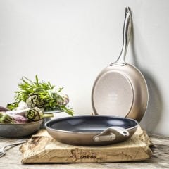 GreenPan Royal 2'li Tava Seti 24-28cm Rose