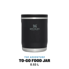 Stanley Adventure To-Go Food Jar Siyah 0.53 L