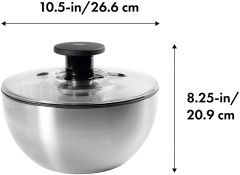 OXO Steel Çelik Salata Kurutucu