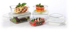 Glasslock Kare Cam Saklama Kabı 2600 ml