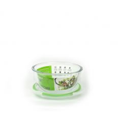 Glasslock Yuvarlak Cam Saklama Kabı 1000 ml