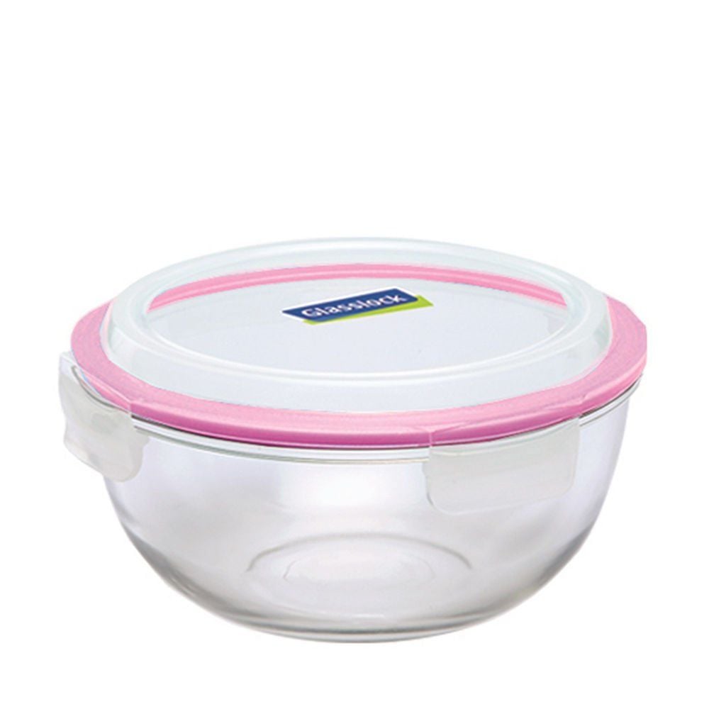 Glasslock Yuvarlak Cam Saklama Kabı 2000 ml