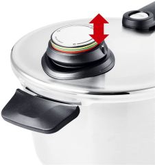 Fissler Vitavit Premium 3 Prg Mat Düdüklü Tencere 6.0 Litre