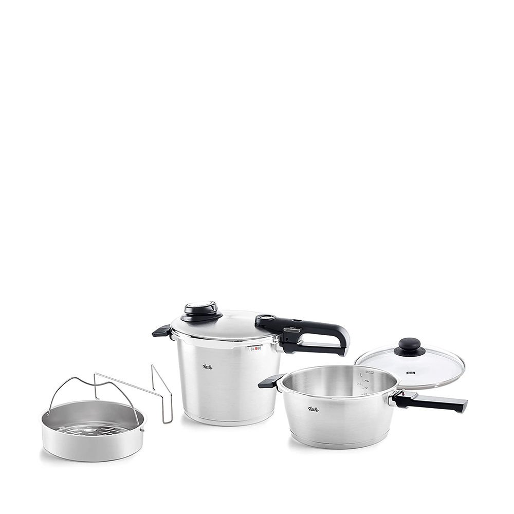Fissler Vitavit Premium 3 Prg Mat Düdüklü Tencere 6.0 Litre + 3.5 Litre Set