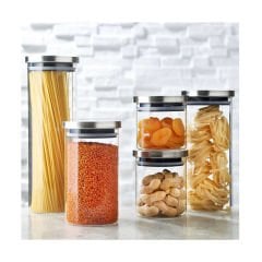 Leggno Cam Saklama Kabı 5 li