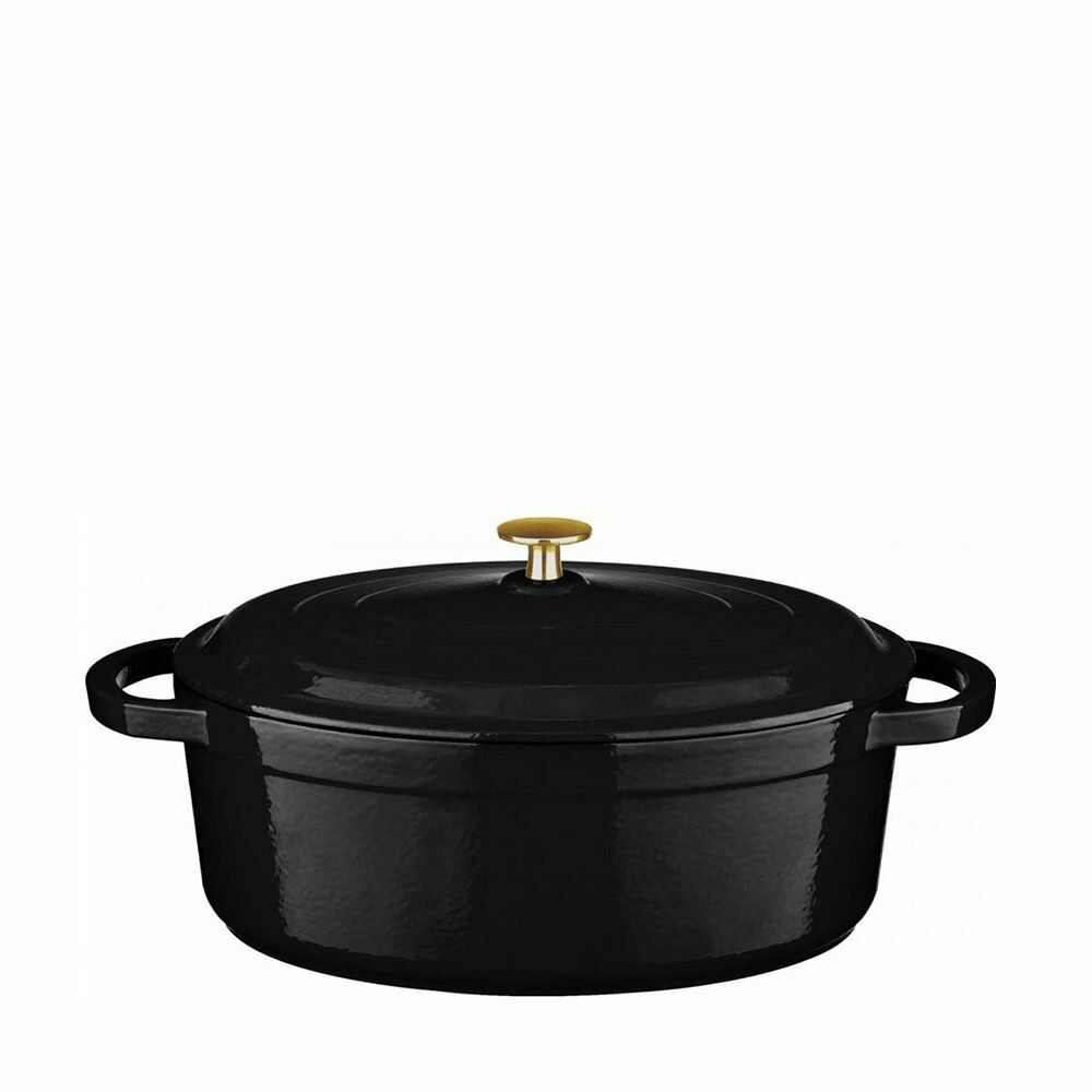 Leggno Flame Derin Tencere Altın Kulplu 28 Cm
