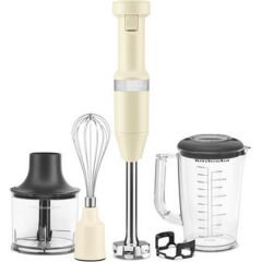 KitchenAid Aksesuarlı El Blenderı 5KHBV83 - Almond Cream
