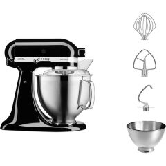 KitchenAid Artisan 4,8 L Stand Mikser 5KSM185PSEOB - Onyx Black